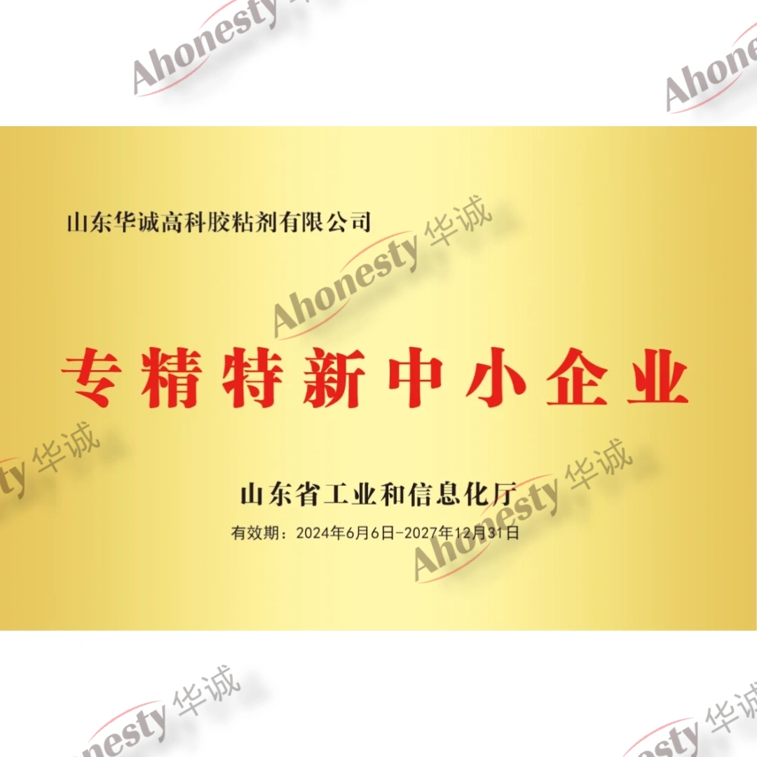 Plaque for the Shandong Provincial Specialized and Sophisticated SME designation, valid from 6 June 2024 to 31 December 2027