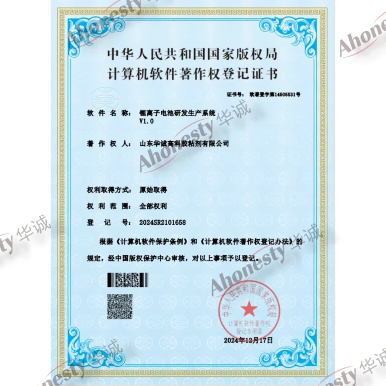 Registered software copyright, system 2