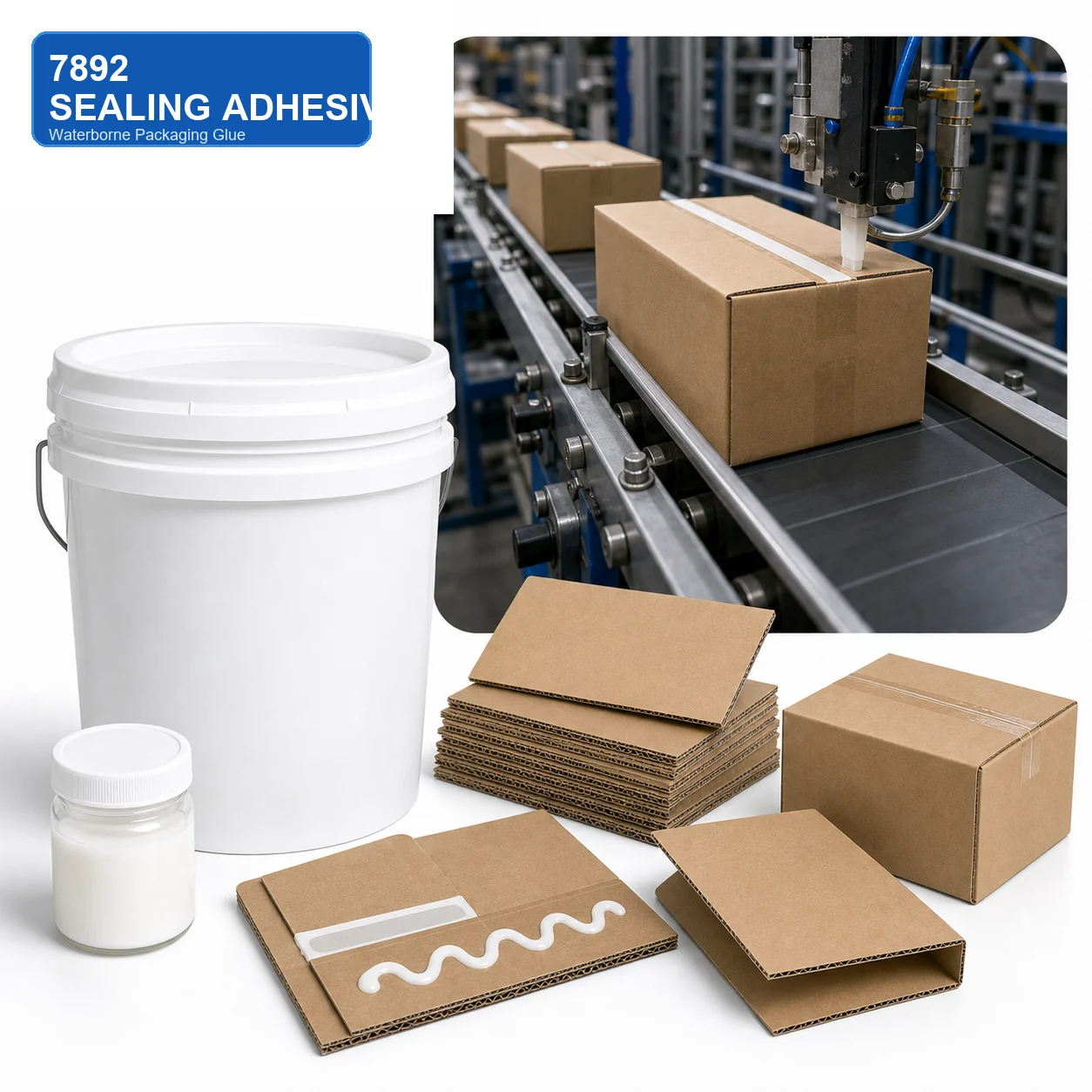 Waterborne Sealing Adhesive 7892
