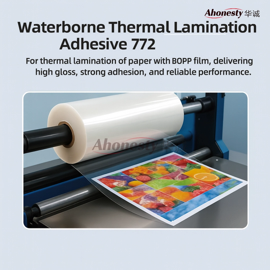 Waterborne Thermal Lamination Adhesive 772 - Image 3