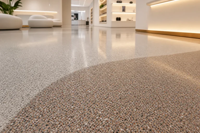 HC51 epoxy colored sand decorative flooring system